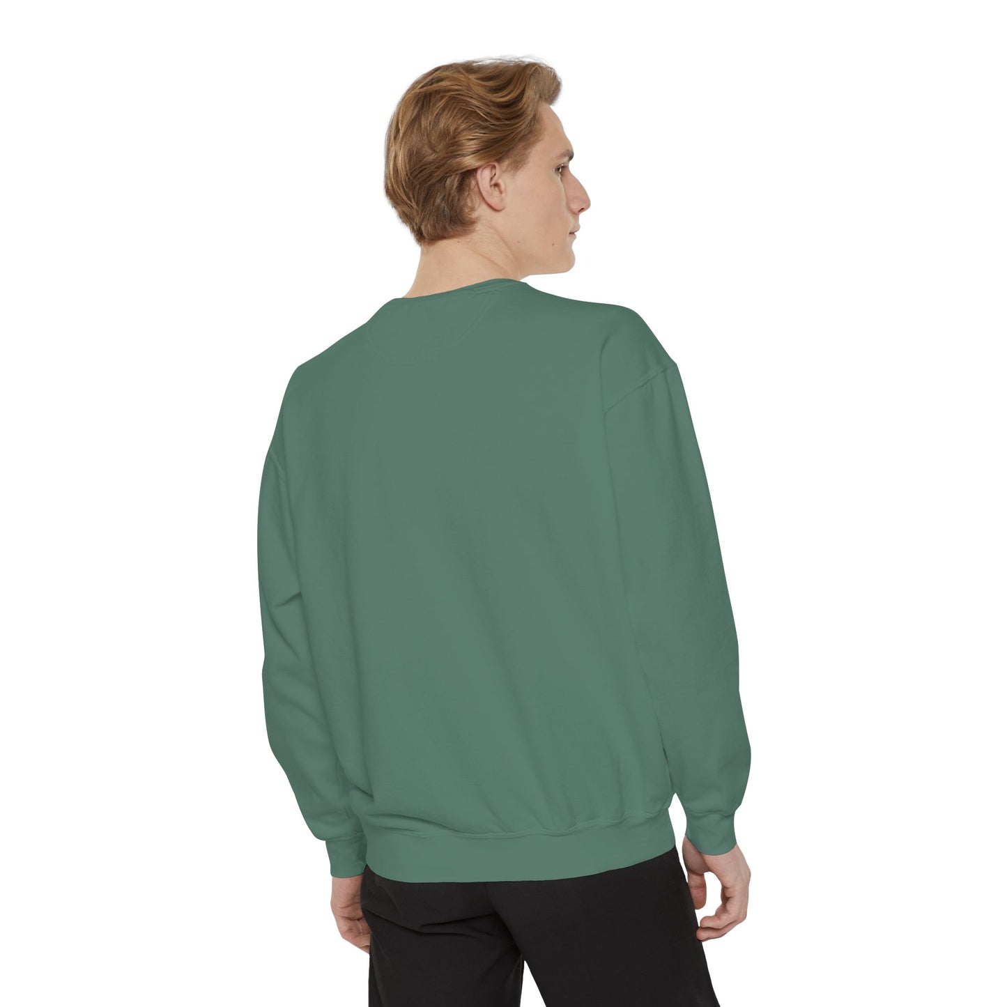 Crewneck Sweatshirt — "In My Wellness Era" Minimalist Text Graphic